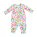 Viscose from Bamboo Smocked Romper - Angeline Floral by Angel Dear (view 2 of 5)