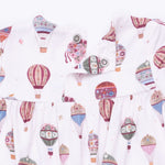 Hot Air Balloon - Smocked Long Sleeve Romper by Angel Dear