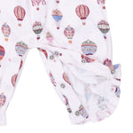 Hot Air Balloon - Smocked Long Sleeve Romper by Angel Dear