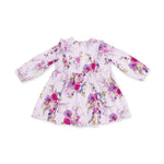 Viscose Bamboo Ruffle Dress Set - Dahlia Floral by Angel Dear (view 3 of 6)