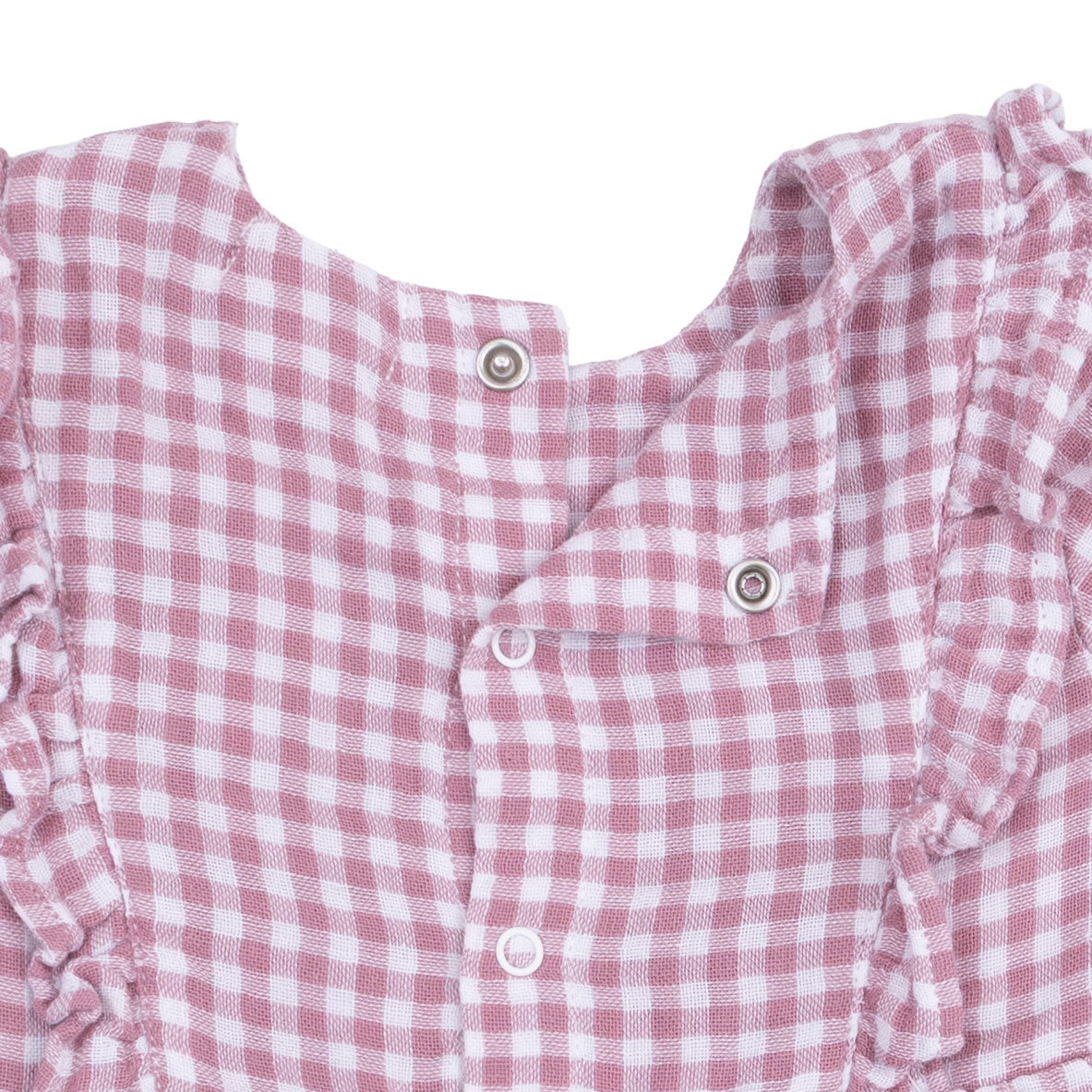 Berry Gingham - Long Sleeve Ruffle Dress and Legging by Angel Dear