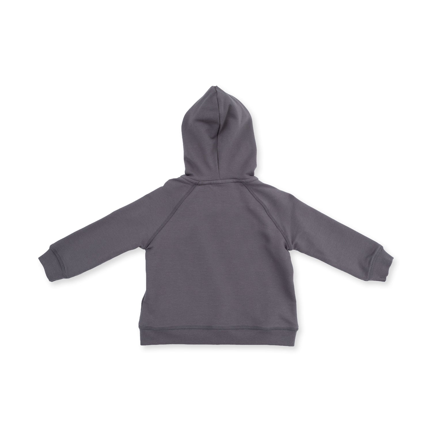 Solid Castlerock - Zip Hoodie by Angel Dear (view 2 of 3)