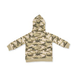Camo French Terry Zip Hoodie - Camo Print by Angel Dear (view 2 of 3)