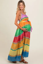 PinkBlush Chic Adjustable Strap Maternity Dress in Multi Color for Expecting Moms - Apparel & Accessories > Clothing > Dresses