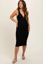 PinkBlush PinkBlush Maternity Dress with Snap Buttons for Comfortable Expecting Moms - Apparel & Accessories > Clothing > Dresses