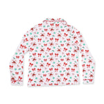 Bows & Candy Canes - Adult Long Sleeve Coat Style with Pants by Angel Dear