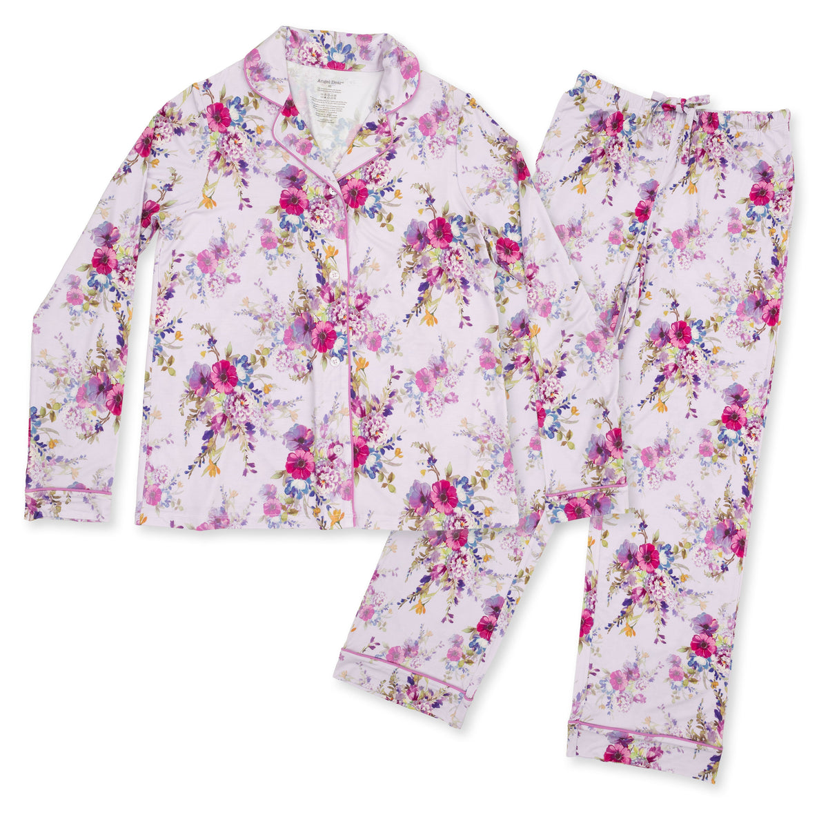 Dahlia Floral Long Sleeve Loungewear Set by Angel Dear (view 2 of 7)