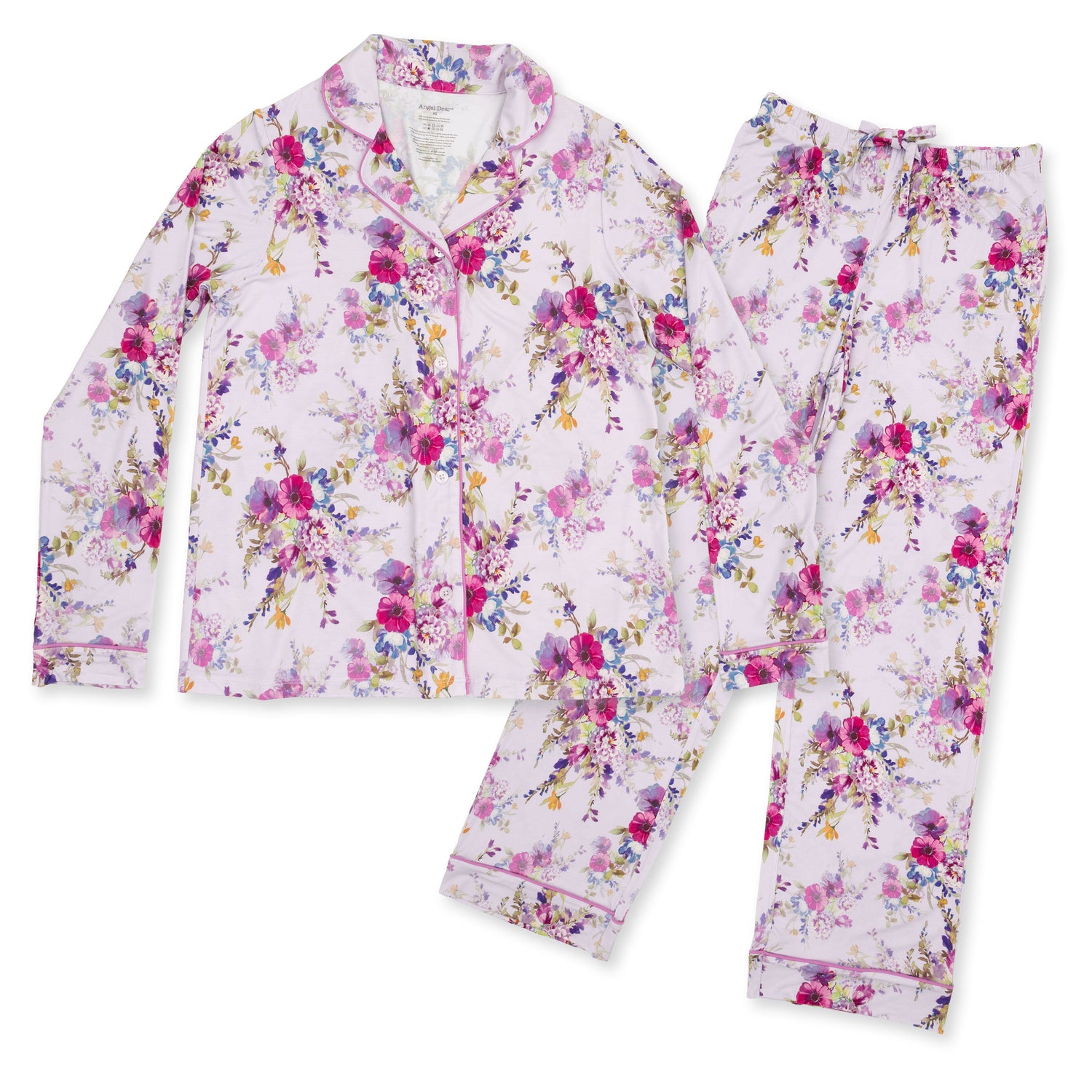 Dahlia Floral Long Sleeve Loungewear Set by Angel Dear (view 2 of 7)