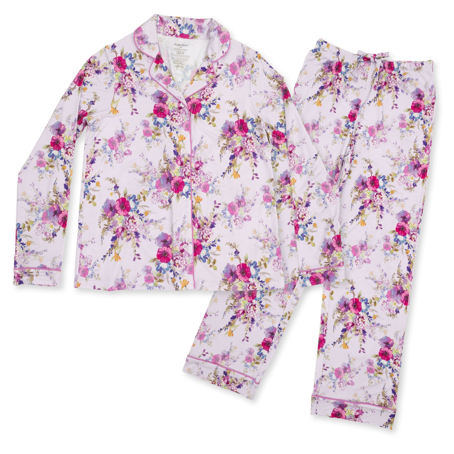 Dahlia Floral Long Sleeve Loungewear Set by Angel Dear (view 2 of 7)