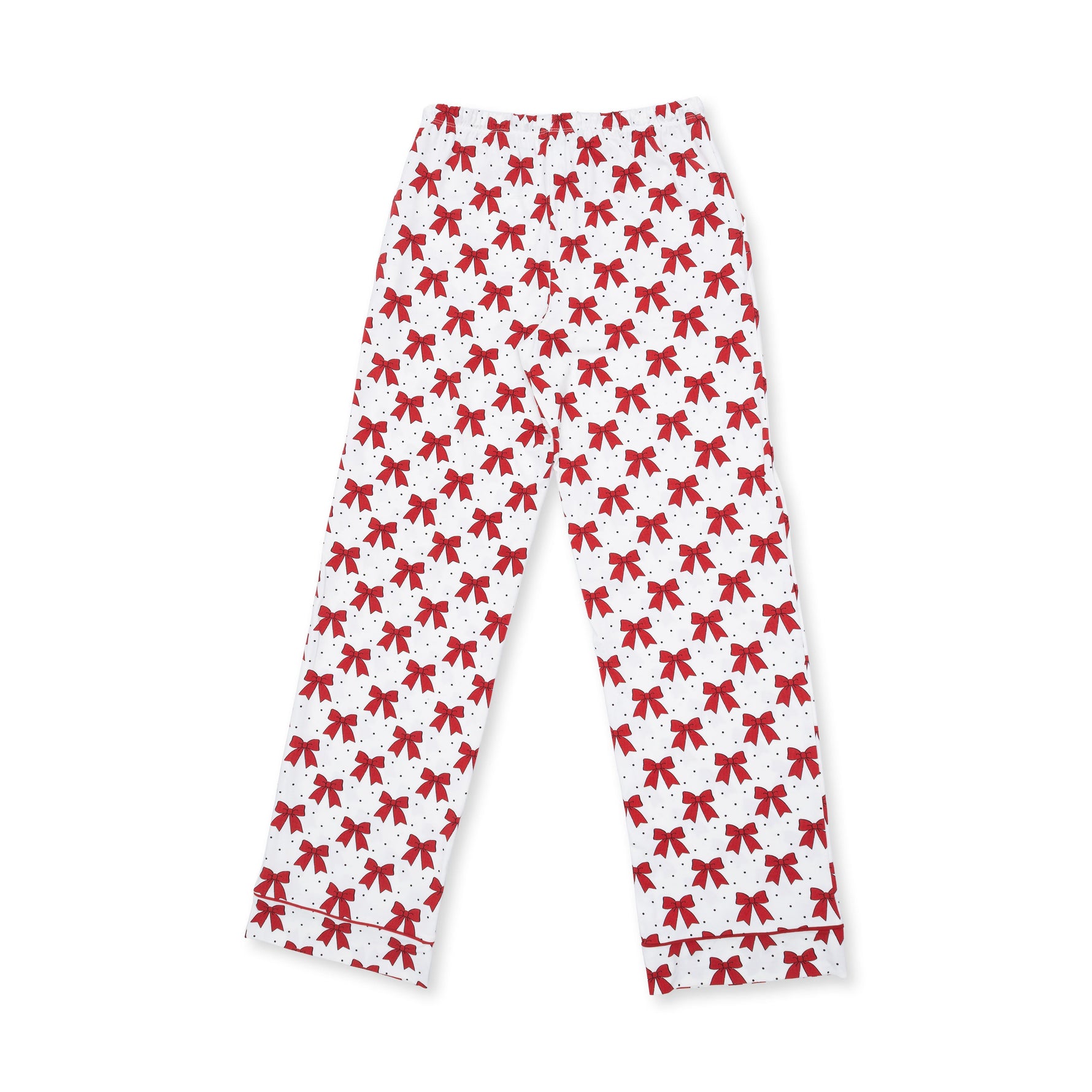 Festive Bows - Adult Long Sleeve Coat Style with Pants by Angel Dear