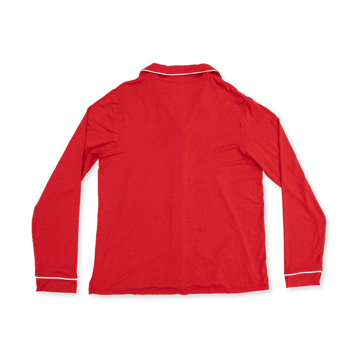 Ribbon Red - Adult Long Sleeve Coat Style and Pant with Pockets by Angel Dear