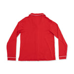 Ribbon Red - Adult Long Sleeve Coat Style and Pant with Pockets by Angel Dear