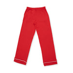 Ribbon Red - Adult Long Sleeve Coat Style and Pant with Pockets by Angel Dear