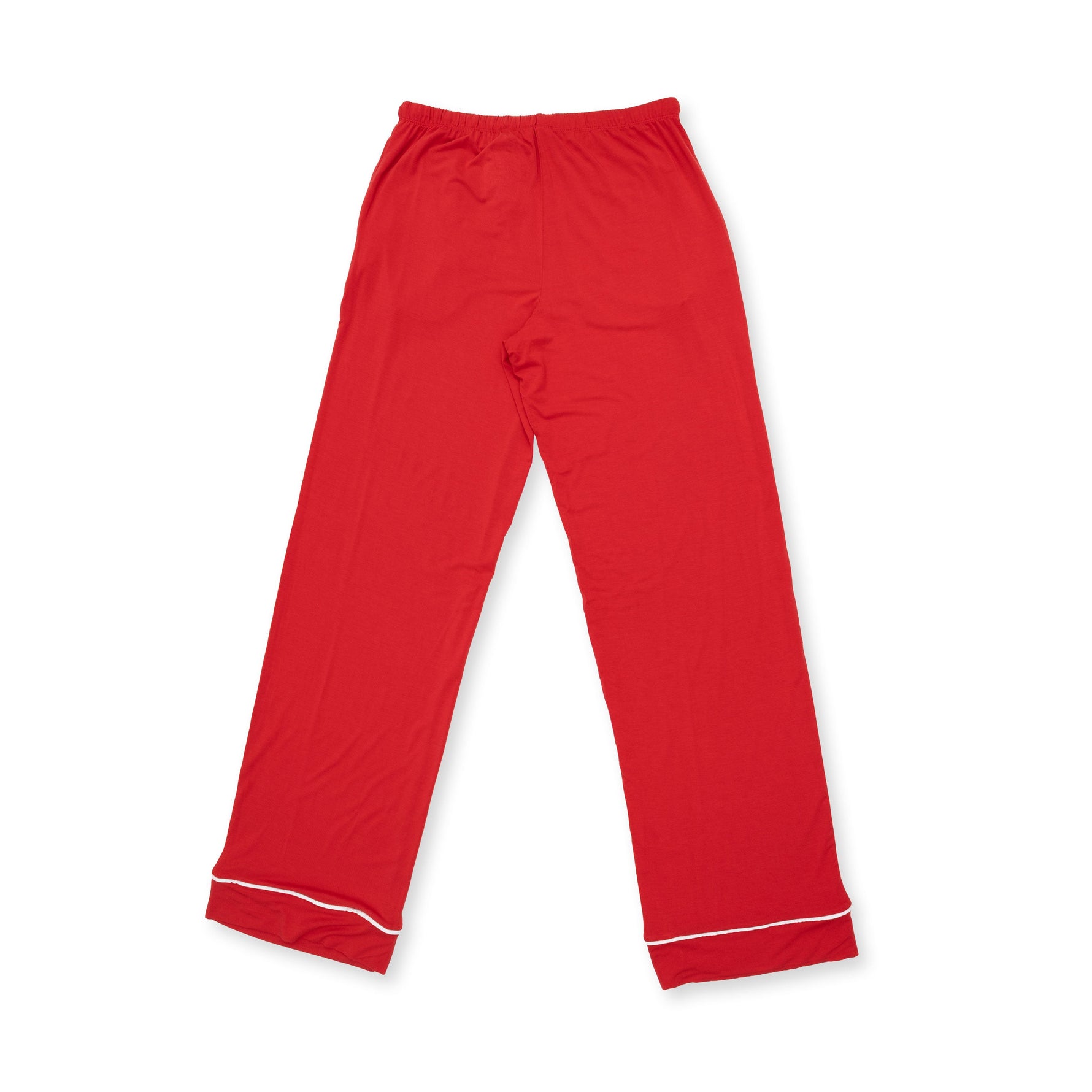 Ribbon Red - Adult Long Sleeve Coat Style and Pant with Pockets by Angel Dear