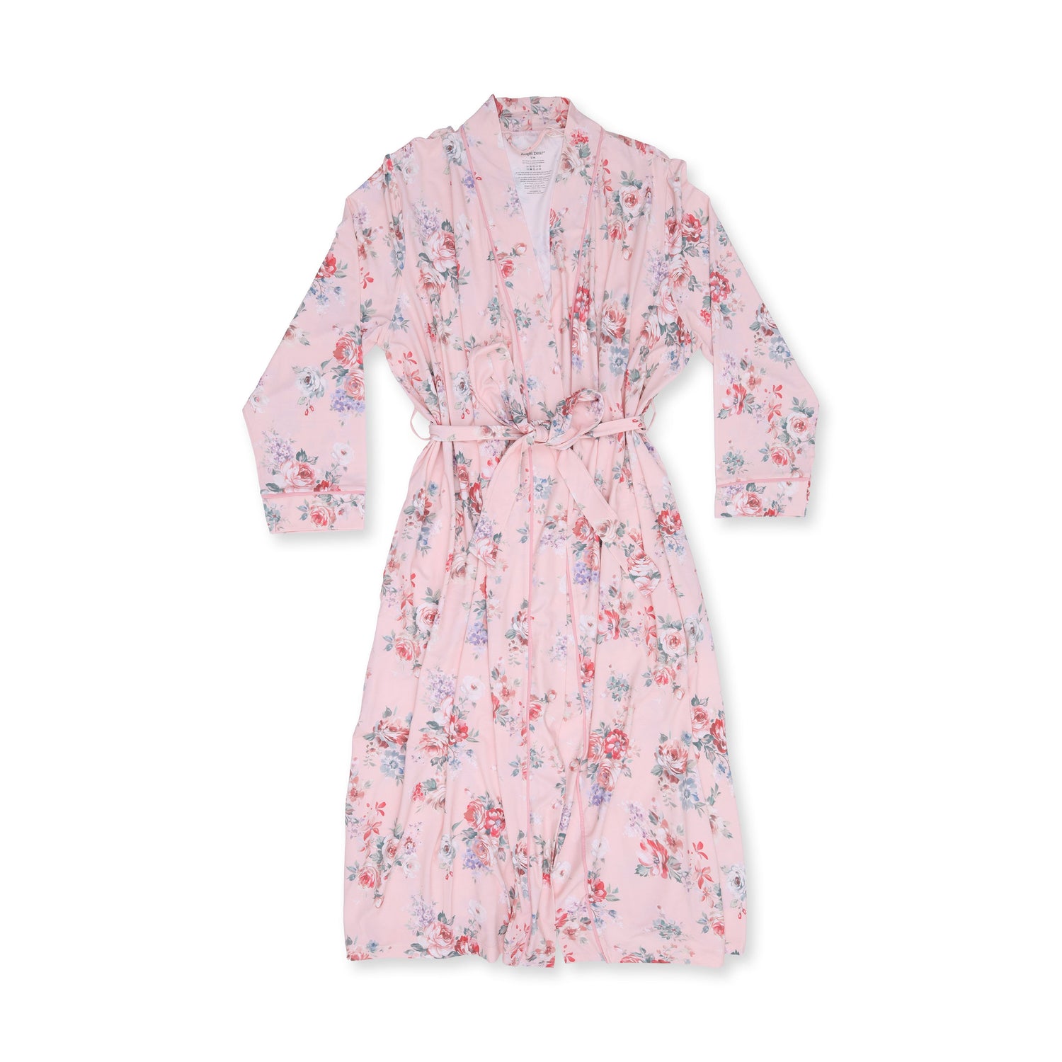 Painterly Rose Bouquets - Adult Long Robe by Angel Dear (view 2 of 3)