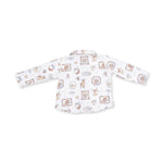 Woodson's Family Cabin - Long Sleeve Polo Button Up by Angel Dear (view 3 of 5)