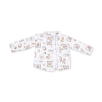 Woodson's Family Cabin - Long Sleeve Polo Button Up by Angel Dear (view 5 of 5)