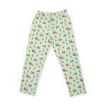Vintage Reindeer & Santa Uni - Adult Loungewear Pant by Angel Dear