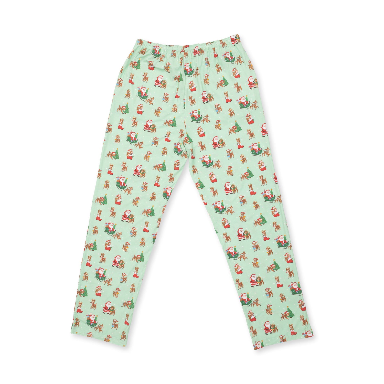 Vintage Reindeer & Santa Uni - Adult Loungewear Pant