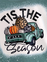 Fall Thanksgiving Halloween 3 pieces Short sleeve O-neck T-shirt by Rylee Faith Designs