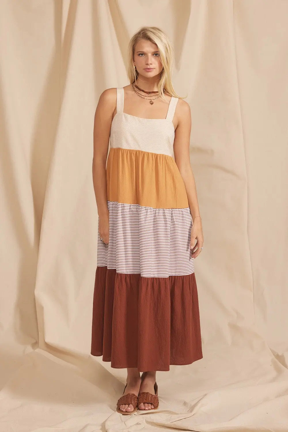 PinkBlush Stylish Maternity Midi Dress with Back Bow for Modern Expecting Mothers - Apparel & Accessories > Clothing > Dresses