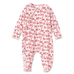 Christmas Ho-Ho-Ho Family Matching Ultra-Soft Bamboo Pajamas by Tesa Babe