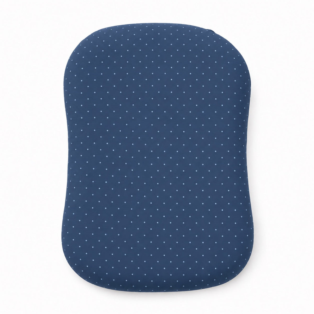 Denim Dot Baby Lounger Cover by Little Mae & Co