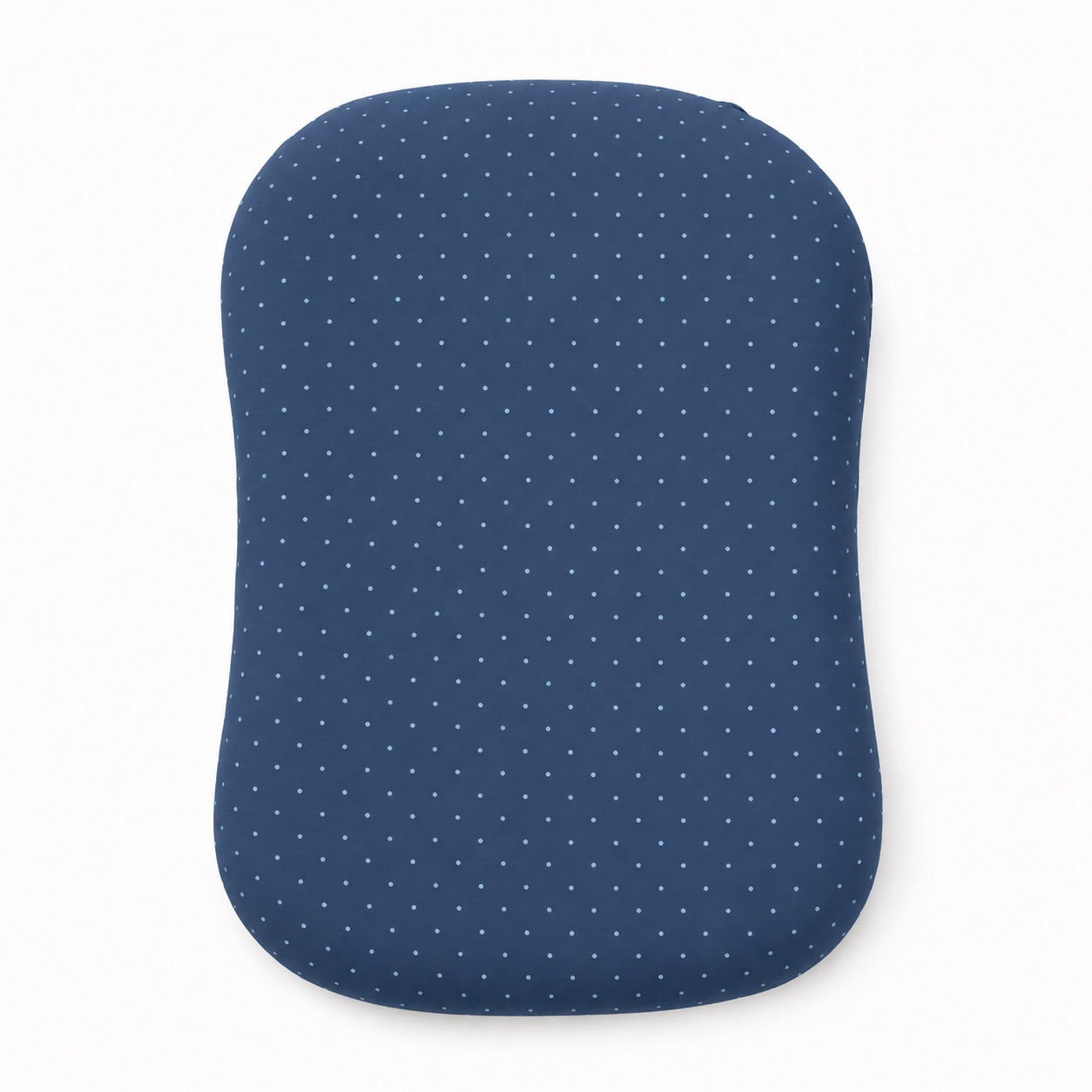 Denim Dot Baby Lounger Cover by Little Mae & Co