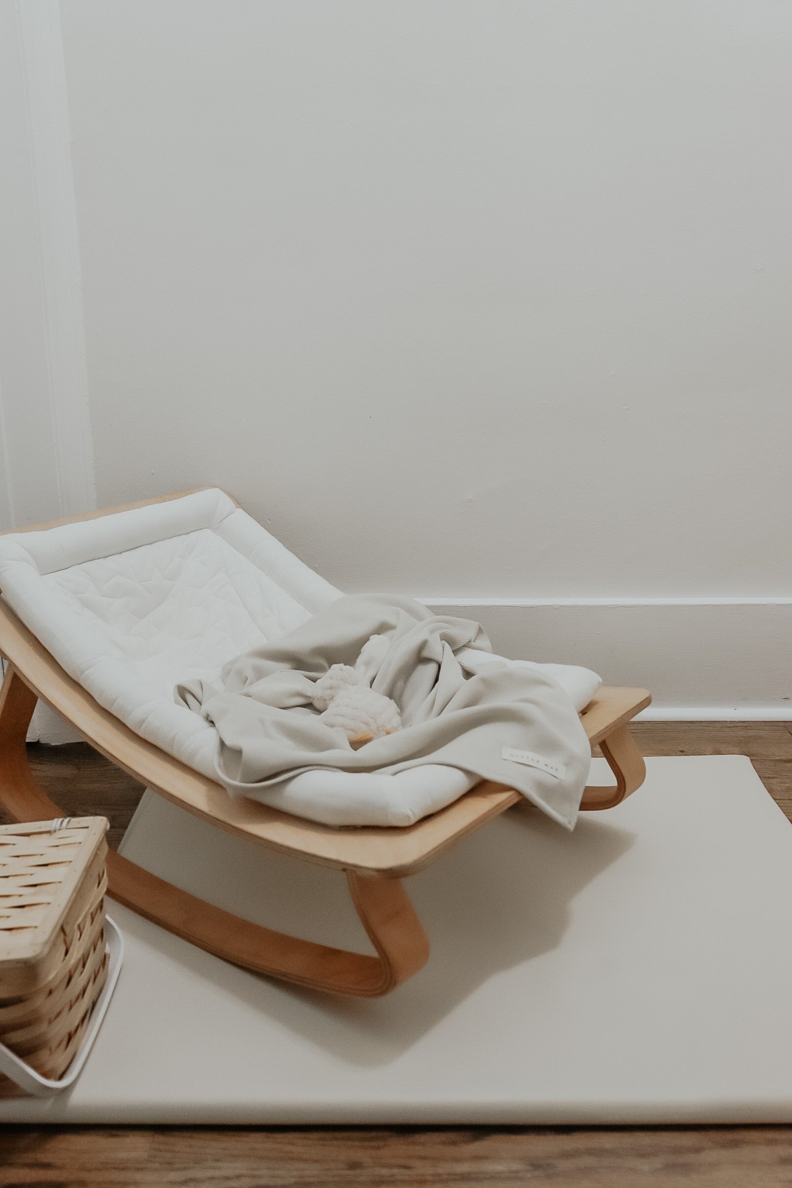 Coco Waffle Knit Baby Blanket By Little Mae Co Cozy Little Mae & Co Everetts Place: Online Boutique