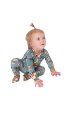 My First National Parks Adventure Double Zip Onesie | Wildlife Baby Outfit by Rayn’s Tiny Stitches