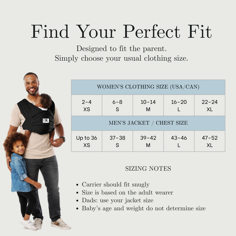 Breathable Cotton Mesh Baby Carrier - Charcoal by Baby K'tan