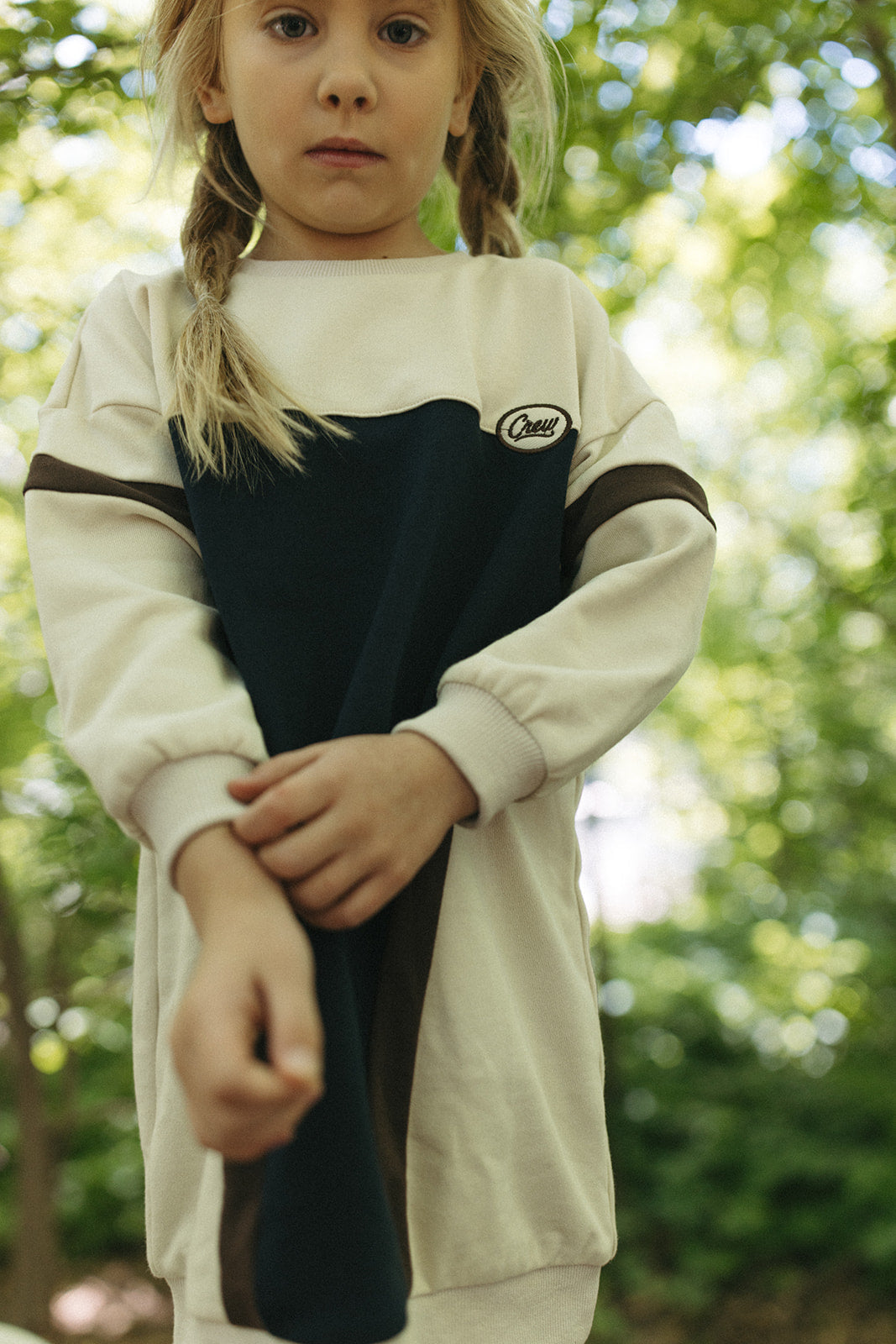 Aiden Dress - Espresso by Crew Kids NY (view 4 of 5)