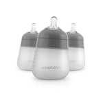 Nanobébé 9oz Flexy Silicone Baby Bottle with Anti - Colic Nipple for Growing Infants - 