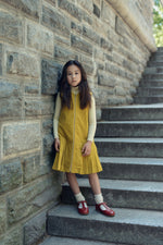 Delilah Dress - Mustard by Shop Cottier (view 6 of 7)