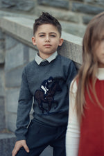 Elliot Equestrian Sweater by Shop Cottier (view 5 of 7)