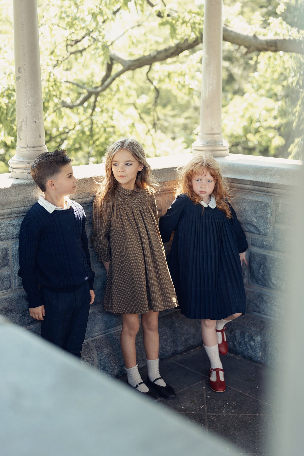 Sean Cable Knit Sweater - Navy by Shop Cottier (view 8 of 8)