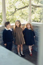 Sean Cable Knit Sweater - Navy by Shop Cottier (view 8 of 8)