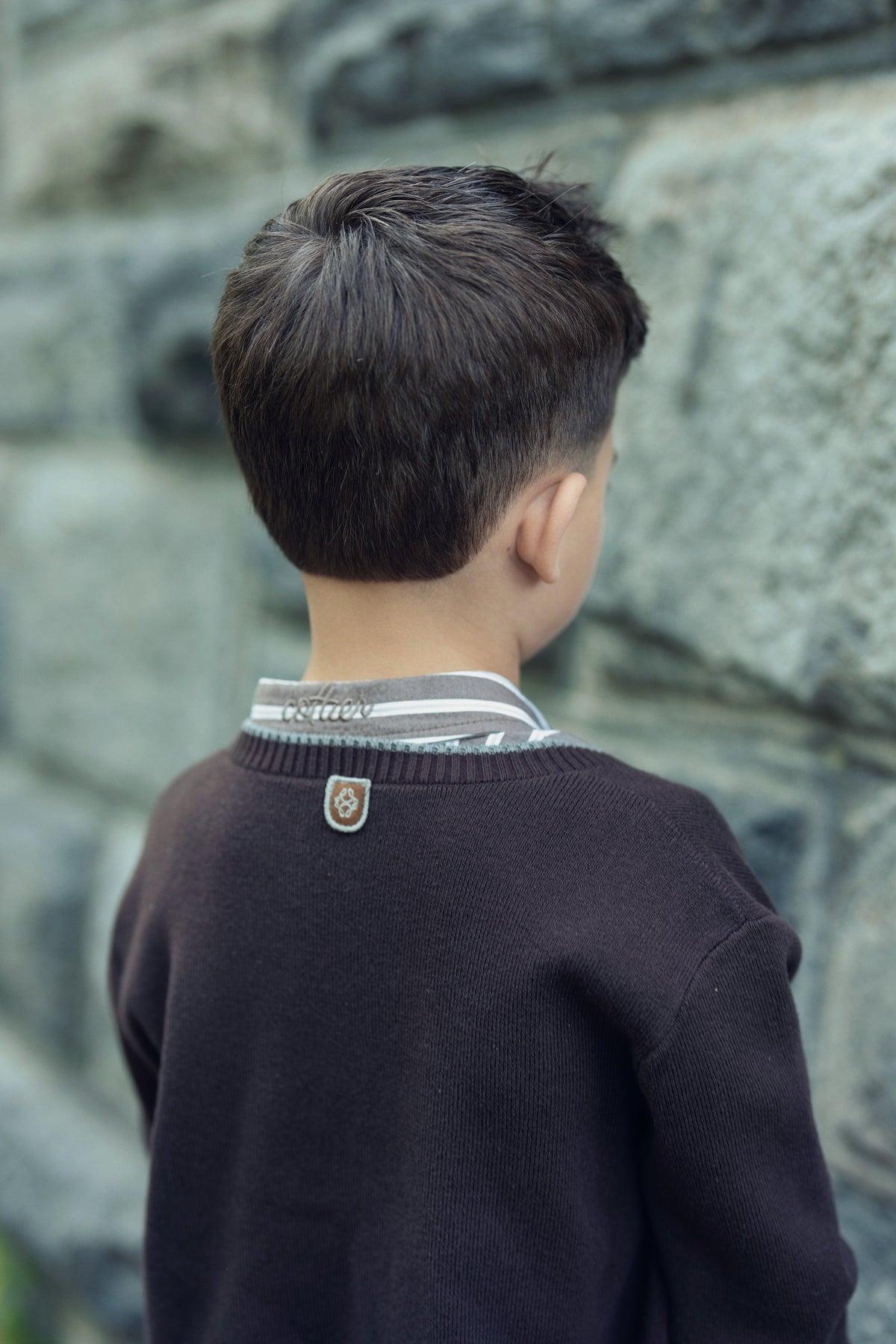 Leo Stripe Shirt - Brown by Shop Cottier (view 5 of 5)