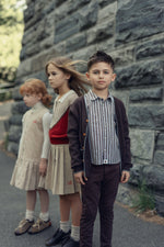 Leo Stripe Shirt - Brown by Shop Cottier (view 4 of 5)