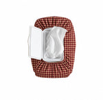 Gingham Wet Wipe Cover by Little Mae & Co