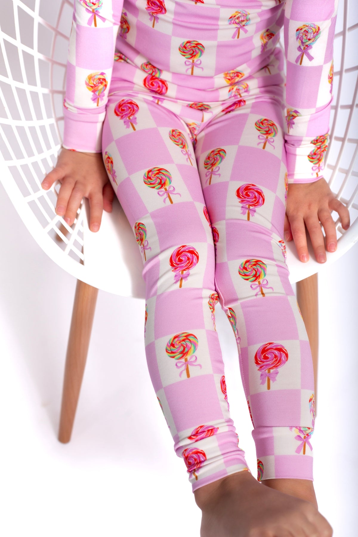 My First Lollipop -2-Piece Bamboo Pajamas for Girl by Rayn’s Tiny Stitches