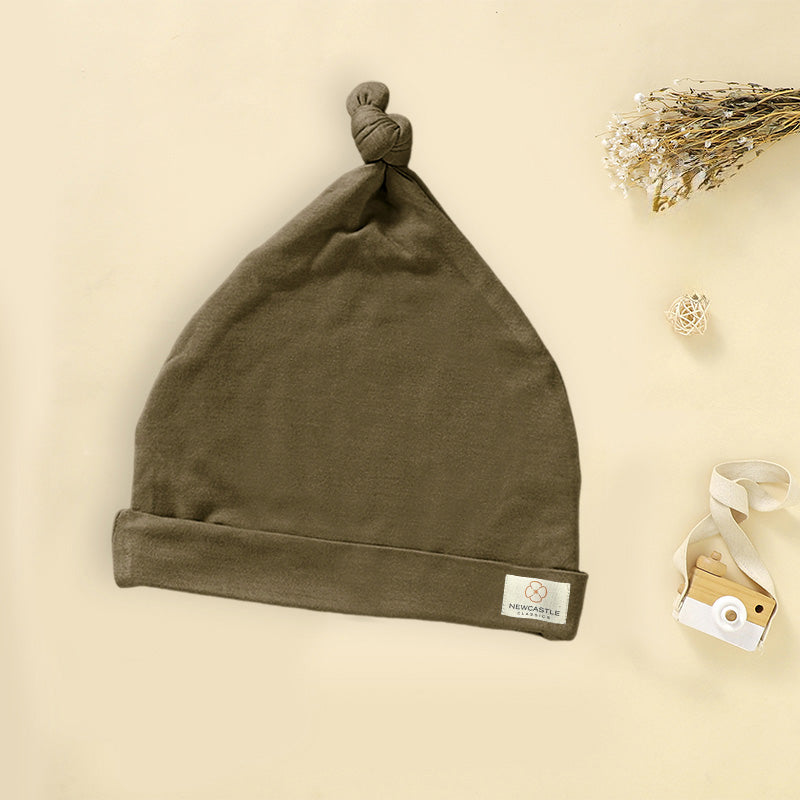 Jersey Knotted Beanie by Newcastle Classics
