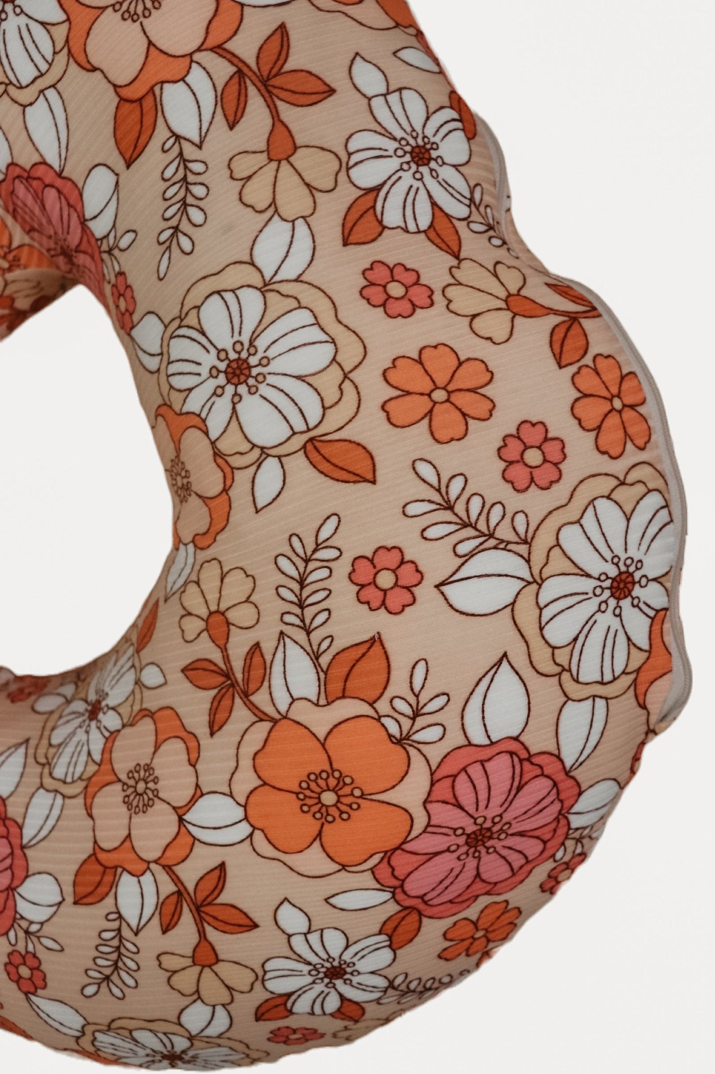 Peach Fuzz Nursing Pillow Cover By Little Mae And Co Little Mae & Co Everetts Place: Online Boutique