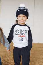 Ski Club French Terry Set by Mebie Baby