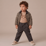 Organic Corduroy Pants - Charcoal by Makemake Organics