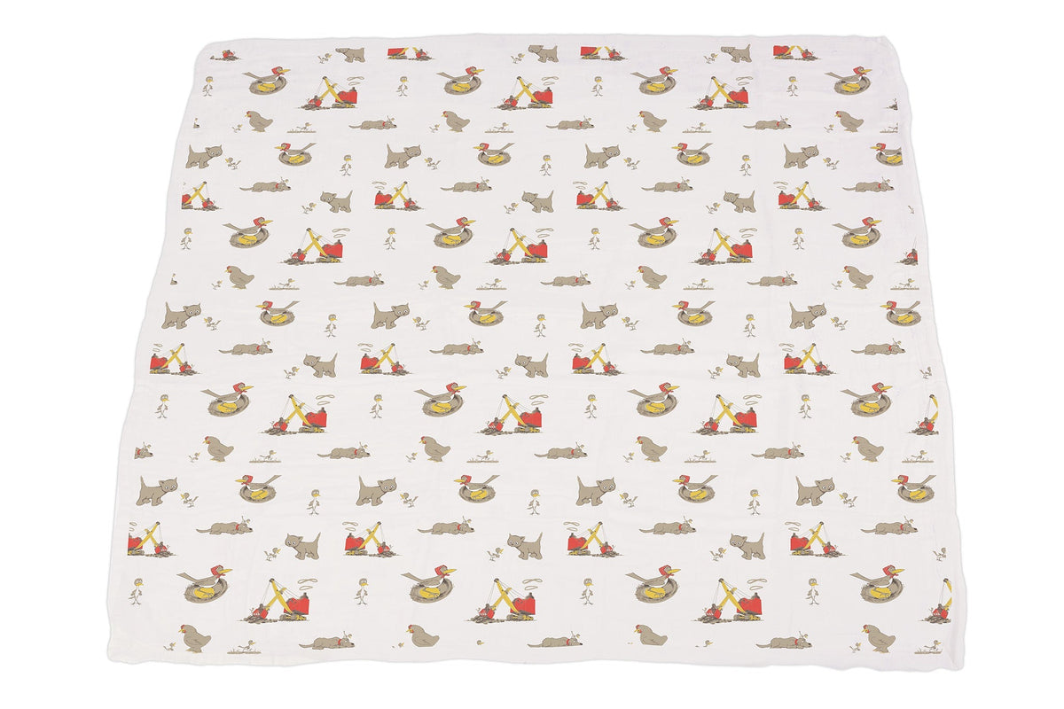 Bamboo Muslin Blanket - Are You My Mother? by Newcastle Classics