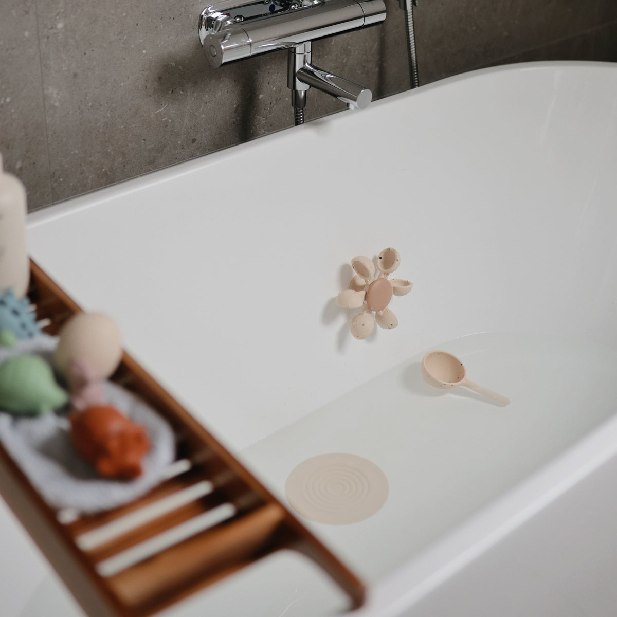 Water Wheel Bath Toy by Mushie at Everetts Place