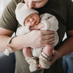 Linen Pacifier Clip, 2-Pack by Mushie
