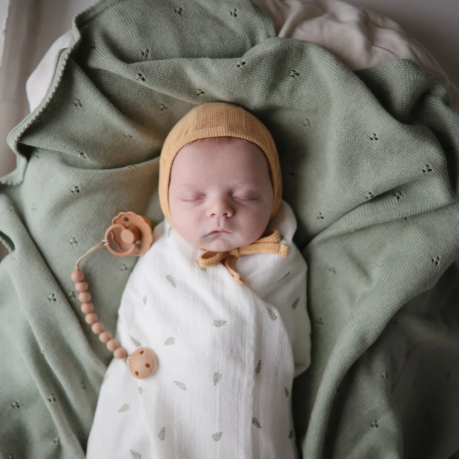 Mushie Organic Cotton Muslin Swaddle Blanket for Baby Cuddling and Nursing - Baby & Toddler > Swaddling & Receiving Blankets Swaddle