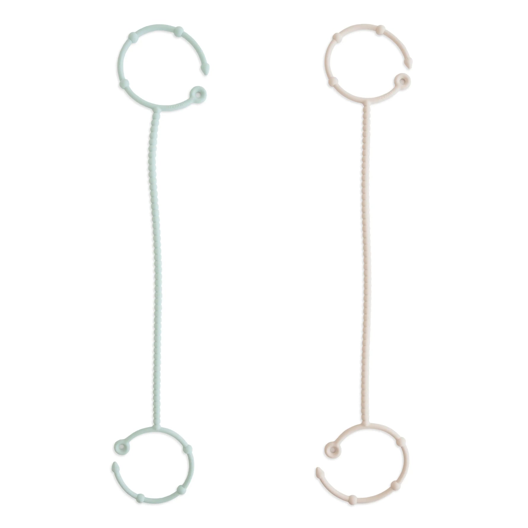 Mushie Adjustable Silicone Strap 2 Pack for Baby Essentials - Baby & Toddler > Baby Health > Pacifier Clips & Holders Adjustable Silicone Strap 2 Pack
